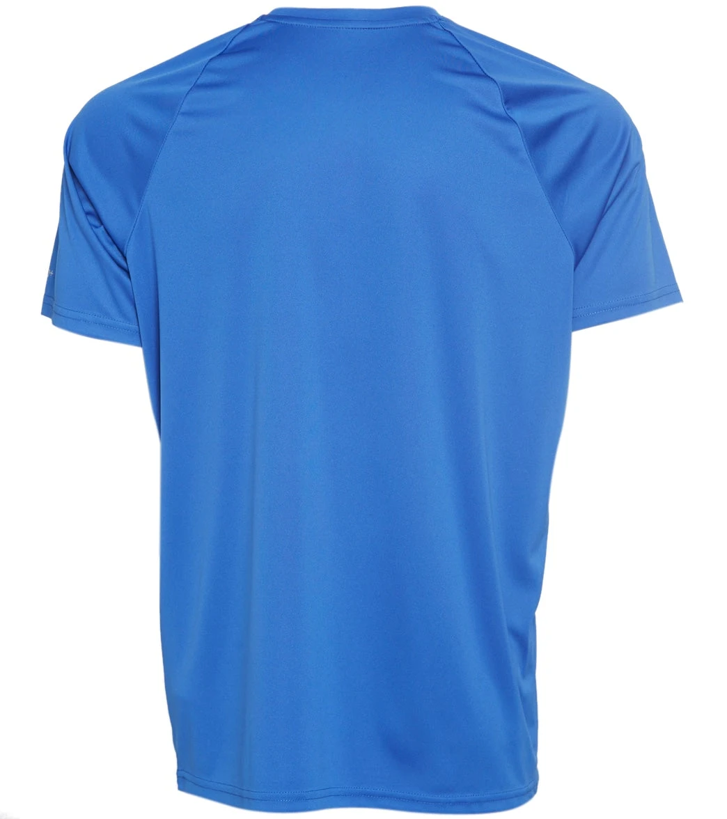 Nike Men's Essential Short Sleeve Hydroguard Swim Shirt 2 Nike Men's Essential Short Sleeve Hydroguard Swim Shirt - Image 2