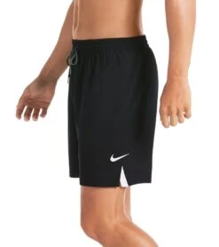 Nike Men's 18" Essential Swim Trunks 14 Nike Men's 18" Essential Swim Trunks -Swimming Shops 5665945682088 black 7a