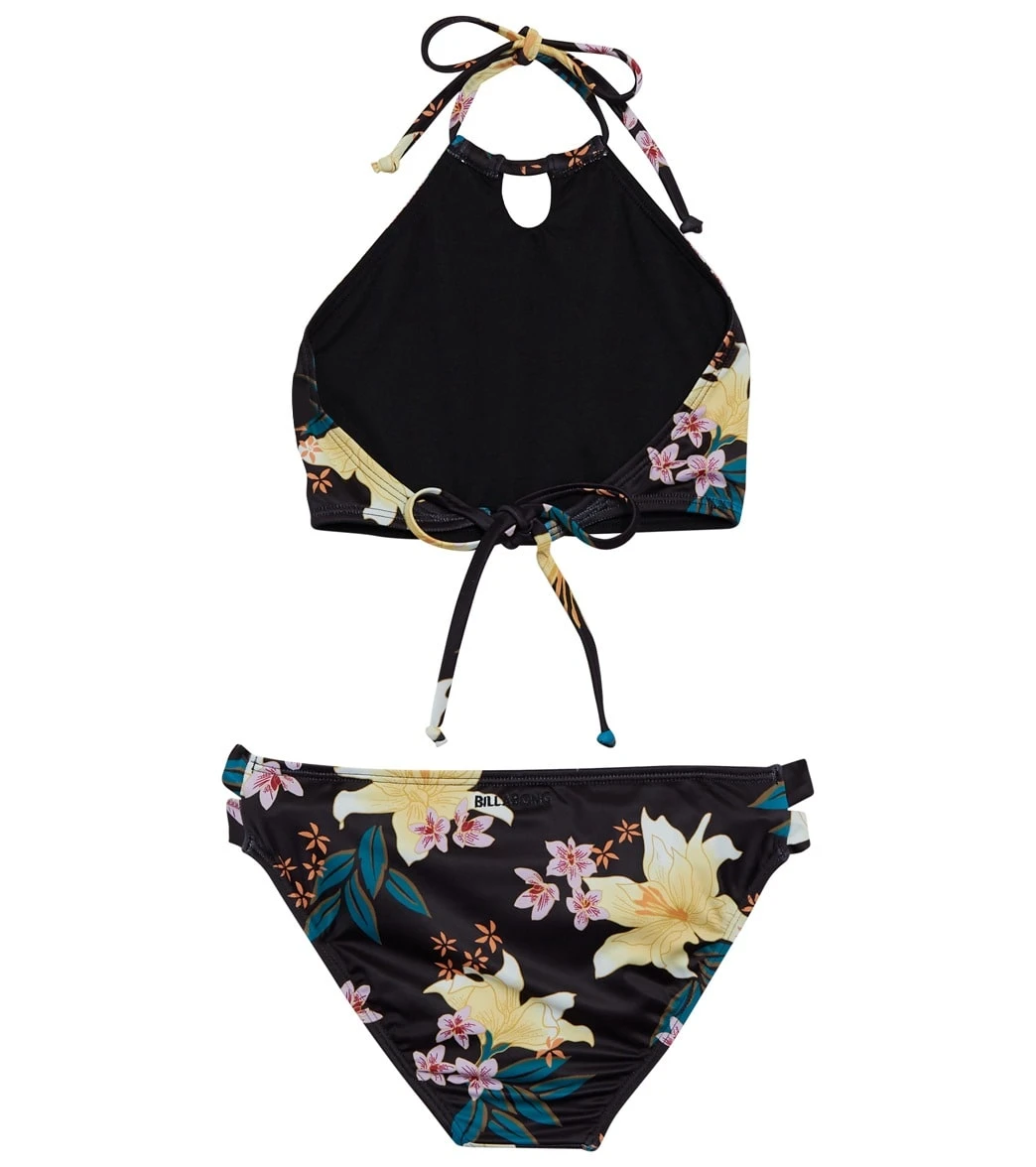 Billabong Girls' Wild Side Two Piece Bikini Set (Little Kid, Big Kid) 2 Billabong Girls' Wild Side Two Piece Bikini Set (Little Kid, Big Kid) - Image 2