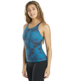 Tie Dye Elevated Support Tank -Swimming Shops 5666048082088 indigo 5a