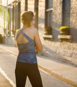 Tie Dye Elevated Support Tank -Swimming Shops 5666048082088 indigo 6a