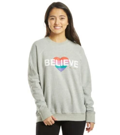Spiritual Gangster Believe Classic Crew Sweatshirt