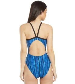 Women's Zircon Butterfly Back One Piece Swimsuit 7 Women's Zircon Butterfly Back One Piece Swimsuit -Swimming Shops 5666090713256 blue 3a