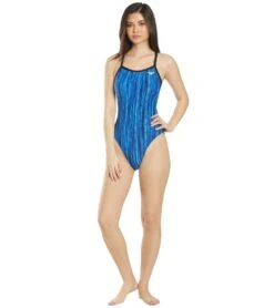 Women's Zircon Butterfly Back One Piece Swimsuit 8 Women's Zircon Butterfly Back One Piece Swimsuit -Swimming Shops 5666090713256 blue 4a