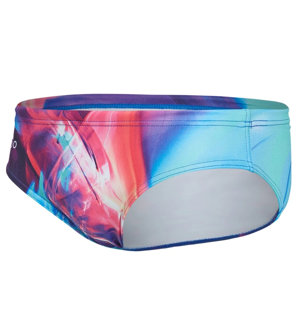 TURBO Men's Multi Bright Water Polo Brief 2 TURBO Men's Multi Bright Water Polo Brief - Image 2
