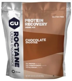 Gu Roctane Protein Recovery Mix ( 15 Serving Pouch ) -Swimming Shops 5666609791144 chocolate