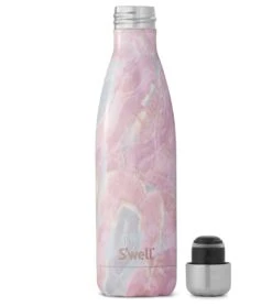 Geode Rose 17 Oz Stainless Steel Water Bottle 3 Geode Rose 17 Oz Stainless Steel Water Bottle -Swimming Shops 5666720579752 geoderose 2a