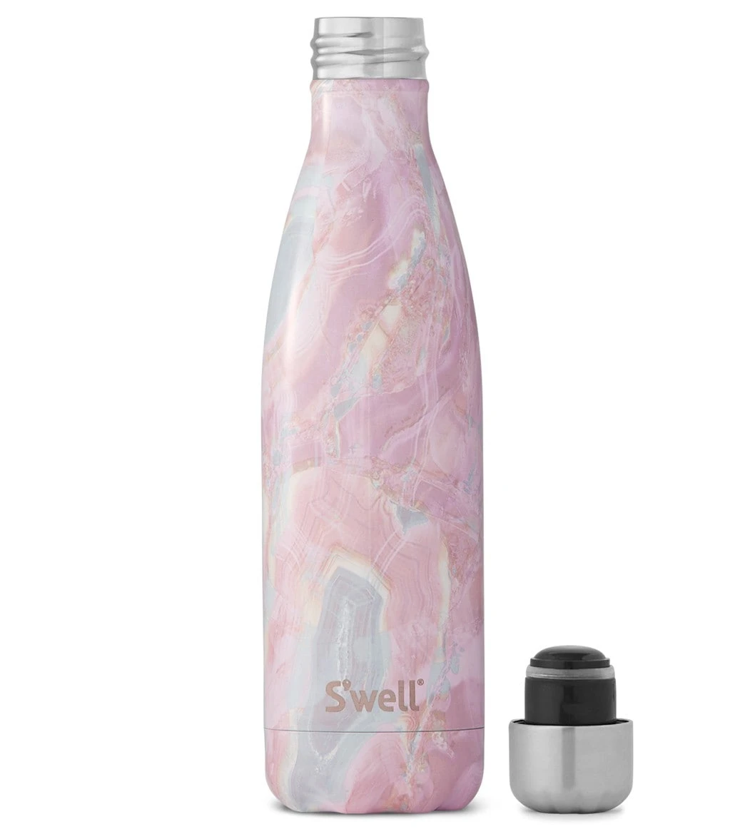 Geode Rose 17 Oz Stainless Steel Water Bottle 2 Geode Rose 17 Oz Stainless Steel Water Bottle - Image 2