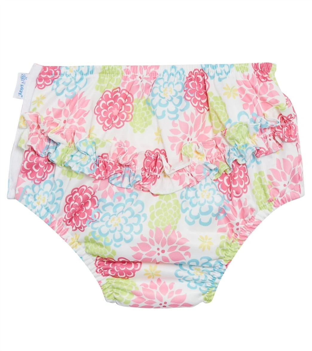 Girls' Zinnia Ruffle Snap Swim Diaper (Baby, Toddler) 2 Girls' Zinnia Ruffle Snap Swim Diaper (Baby, Toddler) - Image 2