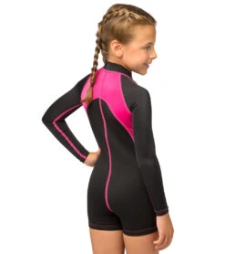 CRESSI Girls' Long Sleeve Spring Suit -Swimming Shops 5666873966760 blackpink 5a