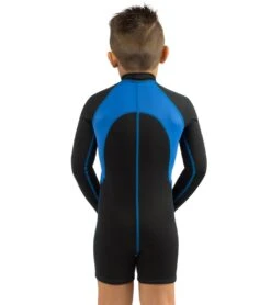 CRESSI Kids' 1.5 Mm Long Sleeve Springsuit (Little Kid, Big Kid) 8 CRESSI Kids' 1.5 Mm Long Sleeve Springsuit (Little Kid, Big Kid) -Swimming Shops 5666874359976 blackblue 3a