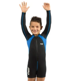 CRESSI Kids' 1.5 Mm Long Sleeve Springsuit (Little Kid, Big Kid) 9 CRESSI Kids' 1.5 Mm Long Sleeve Springsuit (Little Kid, Big Kid) -Swimming Shops 5666874359976 blackblue 4a