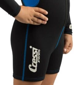 CRESSI Kids' 1.5 Mm Long Sleeve Springsuit (Little Kid, Big Kid) 10 CRESSI Kids' 1.5 Mm Long Sleeve Springsuit (Little Kid, Big Kid) -Swimming Shops 5666874359976 blackblue 5a