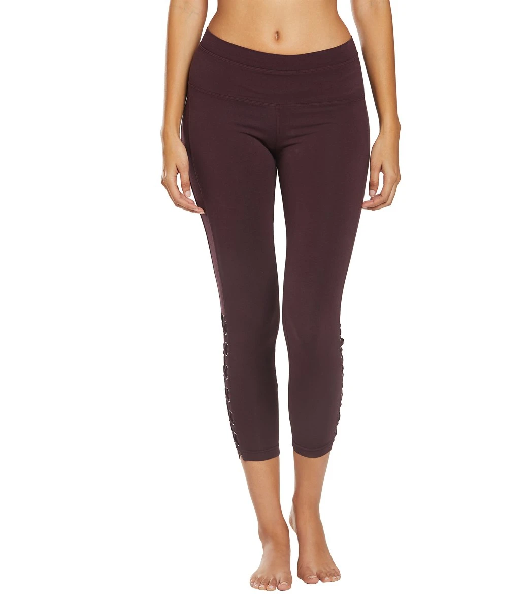 Laced Yoga Capris 2 Laced Yoga Capris - Image 2