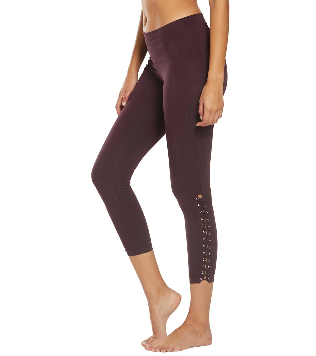 Laced Yoga Capris 5 Laced Yoga Capris - Image 5