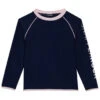 Girls' Long Sleeve Rash Guard (Toddler, Little Kid, Big Kid)
