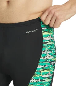 Shark Splice Jammer Swimsuit -Swimming Shops 5667023388840 green 9a