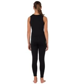 Level Six Youth 3/2.5mm Farmer John Wetsuit (Big Kid) -Swimming Shops 5667058090152 black 3a