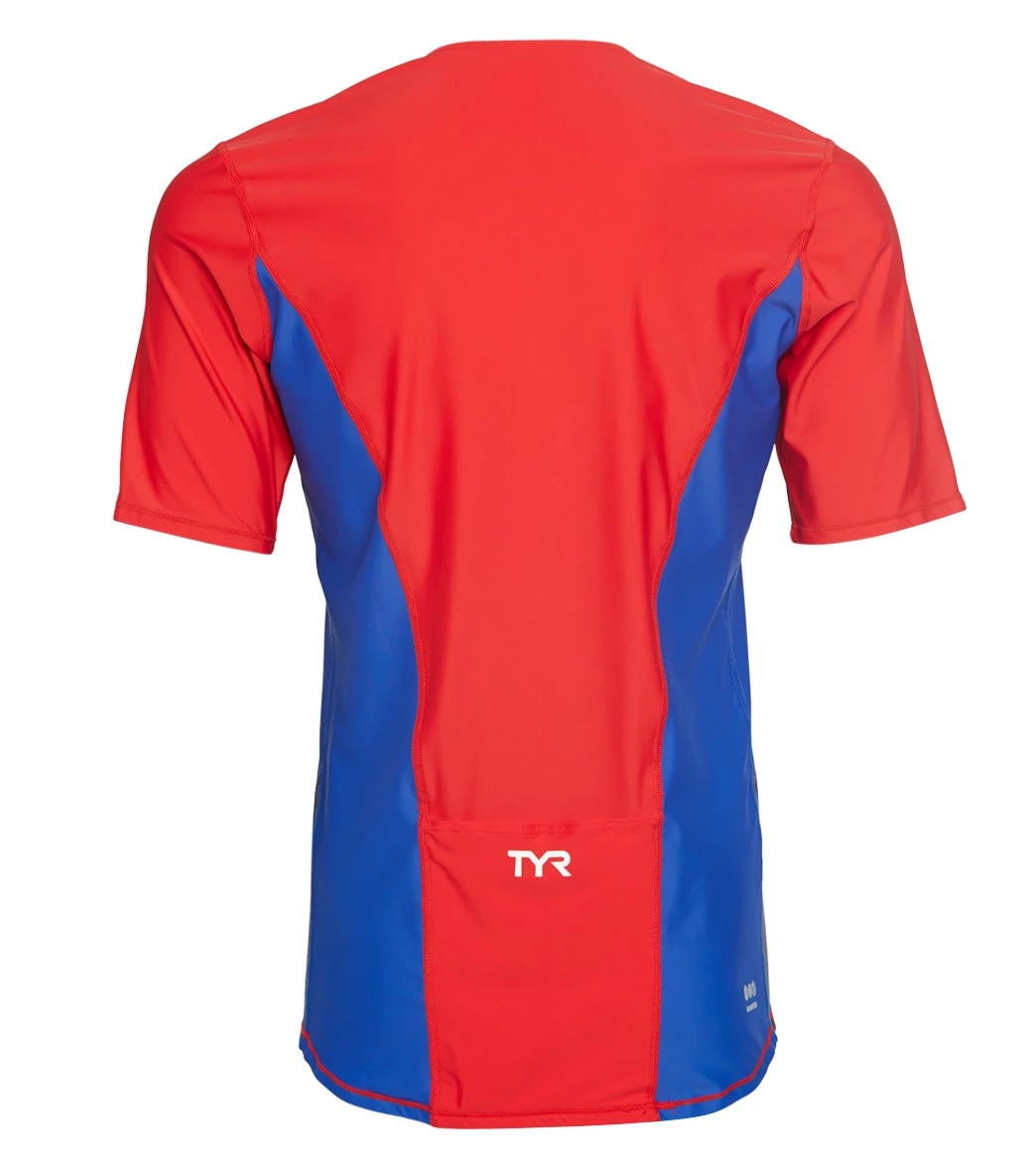 TYR Men's Competitor Short Sleeve Top 2 TYR Men's Competitor Short Sleeve Top - Image 2