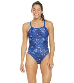 Women's Torrent One Piece Swimsuit -Swimming Shops 5667237265576 blue 4a