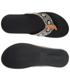 Reef Ortho-Bounce Woven Flip Flop -Swimming Shops 5667247227048 blackwhite 4a
