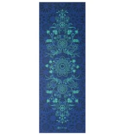 Gaiam Premium Reversible Divine Impressions Yoga Mat 68" 6mm Extra Thick -Swimming Shops 5667310698664 divineimpressions 2a