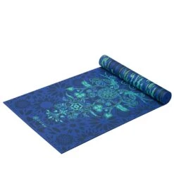 Gaiam Premium Reversible Divine Impressions Yoga Mat 68" 6mm Extra Thick -Swimming Shops 5667310698664 divineimpressions 4a
