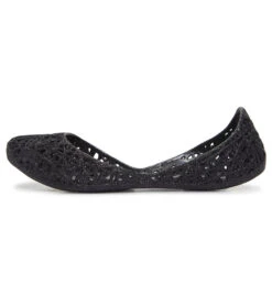 Girls' Mel Campana Zig Zag Ballet Flat (Little Kid) -Swimming Shops 5667632054440 black 2a