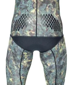 Men's Pirana Two Piece Camo Hooded Wetsuit -Swimming Shops 5667894624424 greencamouflage 3a
