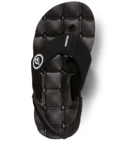 Volcom Boys' Recliner Sandal (Little Kid) -Swimming Shops 5668314742952 blackwhite 3a