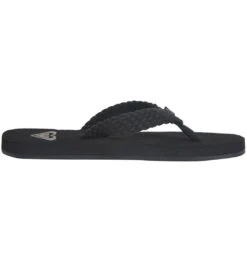 Roxy Women's Porto III Braid Flip Flop -Swimming Shops 5668403314856 black 3a