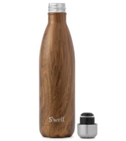 Teakwood 25oz Stainless Steel Water Bottle -Swimming Shops 5668780441768 teakwood 2a