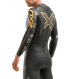 2XU Men's P:2 Propel Tri Wetsuit -Swimming Shops 5668788273320 blackorangefizz 5a