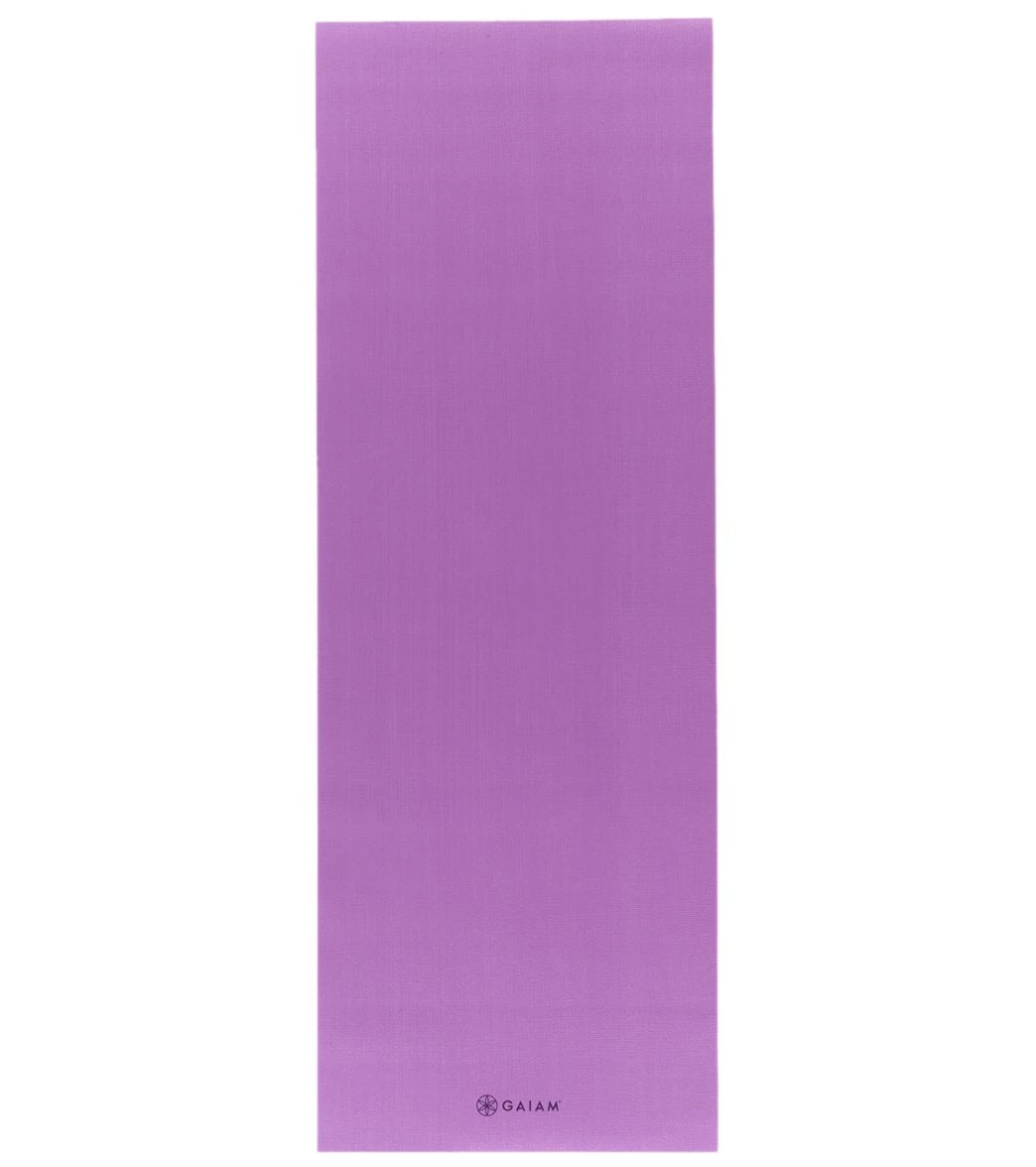 Gaiam Ultra Sticky Yoga Mat 68" 6mm Extra Thick 2 Gaiam Ultra Sticky Yoga Mat 68" 6mm Extra Thick - Image 2