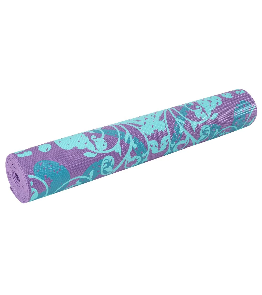 Gaiam Moroccan Garden Printed Yoga Mat 68" 4mm 4 Gaiam Moroccan Garden Printed Yoga Mat 68" 4mm - Image 4