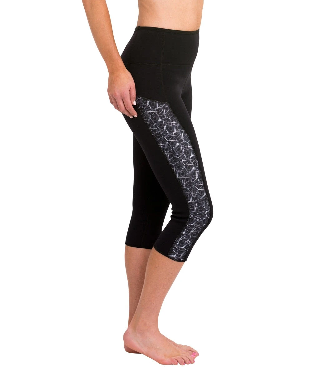 Heat Maximizing Printed Capri 2 Heat Maximizing Printed Capri - Image 2