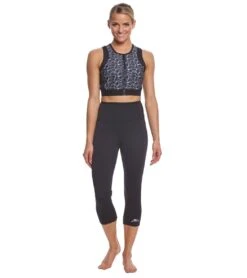 Heat Maximizing Solid Capri -Swimming Shops 5669179359400 black 4a