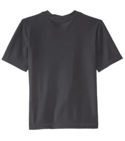 Boy's Coast Bound Short Sleeve Rashguard (2-8) -Swimming Shops 5669266587816 pirateblack 2a