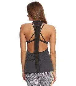 Women's Washy Jersey Fitness Tank Top -Swimming Shops 5669497143464 black 3a