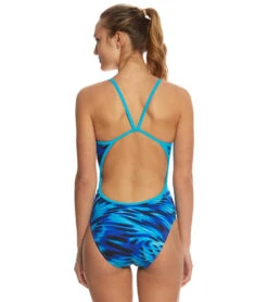 Supersonic One Piece Swimsuit (SwimOutlet Exclusive) -Swimming Shops 5669681004712 blue 3a