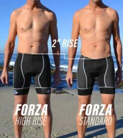 Men's Forza 4 Pocket Tri Short 9 Men's Forza 4 Pocket Tri Short -Swimming Shops 5669758140584 blackblackstitch 5a
