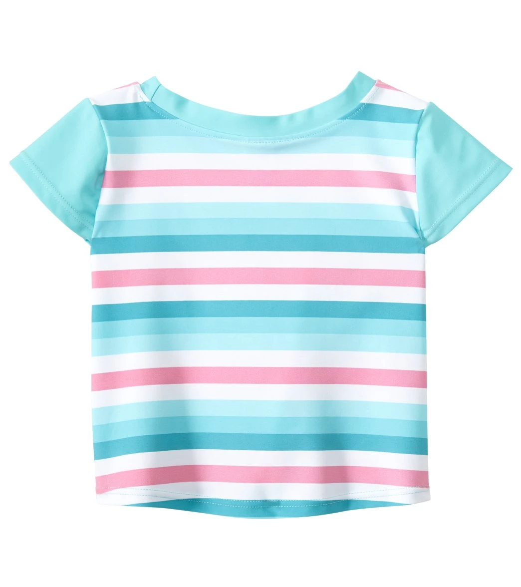 Girls' Classic Cap Sleeve Rashguard (Baby, Toddler) 2 Girls' Classic Cap Sleeve Rashguard (Baby, Toddler) - Image 2