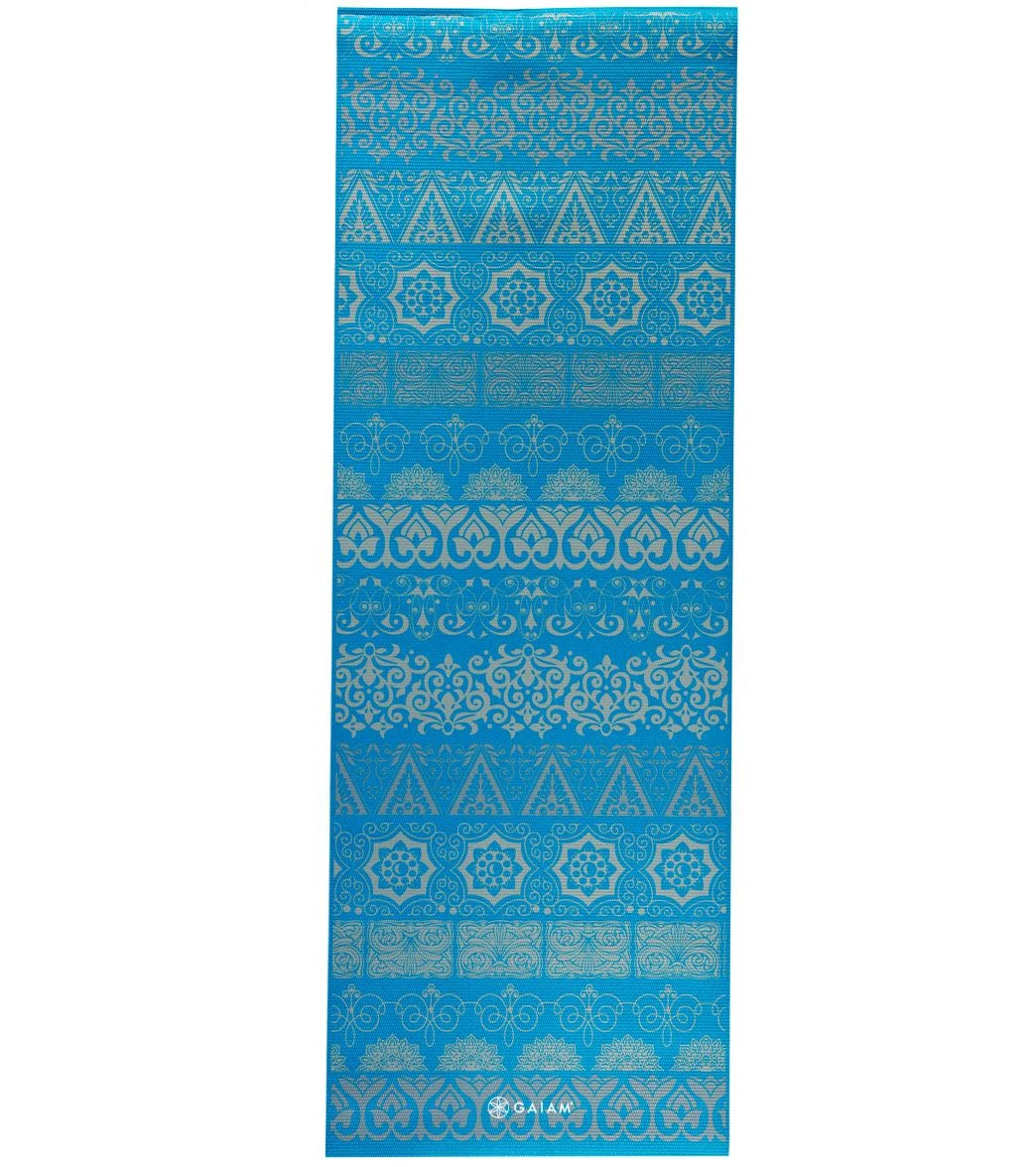 Gaiam Reversible Kiku Premium Yoga Mat 68" 5mm 1 Gaiam Reversible Kiku Premium Yoga Mat 68" 5mm