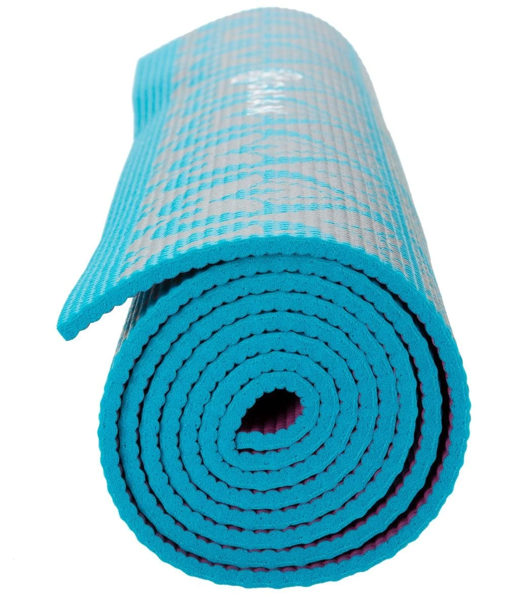 Gaiam Reversible Kiku Premium Yoga Mat 68" 5mm 3 Gaiam Reversible Kiku Premium Yoga Mat 68" 5mm - Image 3