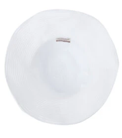 Women's Ribbons Sewn Hat -Swimming Shops 5670201589928 white 3a