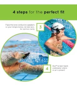 FINIS Duo Underwater Bone Conduction MP3 Player -Swimming Shops 5670236455080 blackacidgreen 5a