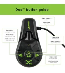 FINIS Duo Underwater Bone Conduction MP3 Player -Swimming Shops 5670236455080 blackacidgreen 8a