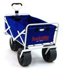 All-Terrain Heavy Duty Collapsible Beach Wagon 7 All-Terrain Heavy Duty Collapsible Beach Wagon -Swimming Shops 5670557712552 bluewhite 3a