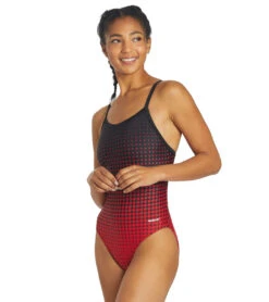 Molecule Thin Strap One Piece Swimsuit