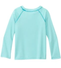 Breatheasy Sun Protection Shirt (Baby, Toddler) -Swimming Shops 5671069384872 aqua 2a